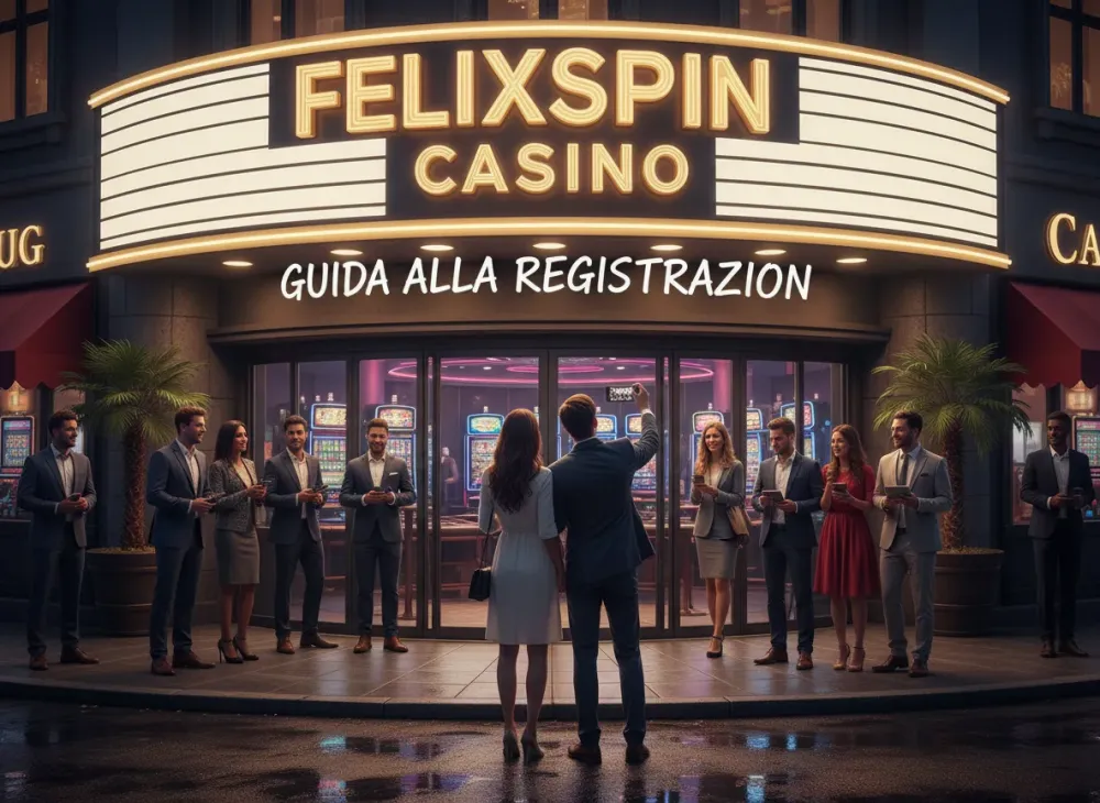 Felixspin casino sign up guida alla registrazione